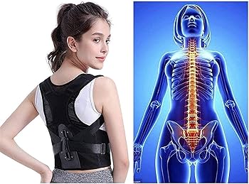 universal posture corrector belt for men & women | adjustable upper back & shoulder support brace | slouch & neck pain relief | breathable & invisible design universal posture corrector belt for men & women | adjustable upper back & shoulder support brace | slouch & neck pain relief | breathable & invisible design