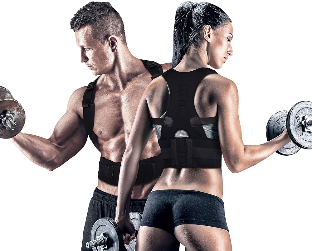 universal posture corrector belt for men & women | adjustable upper back & shoulder support brace | slouch & neck pain relief | breathable & invisible design universal posture corrector belt for men & women | adjustable upper back & shoulder support brace | slouch & neck pain relief | breathable & invisible design