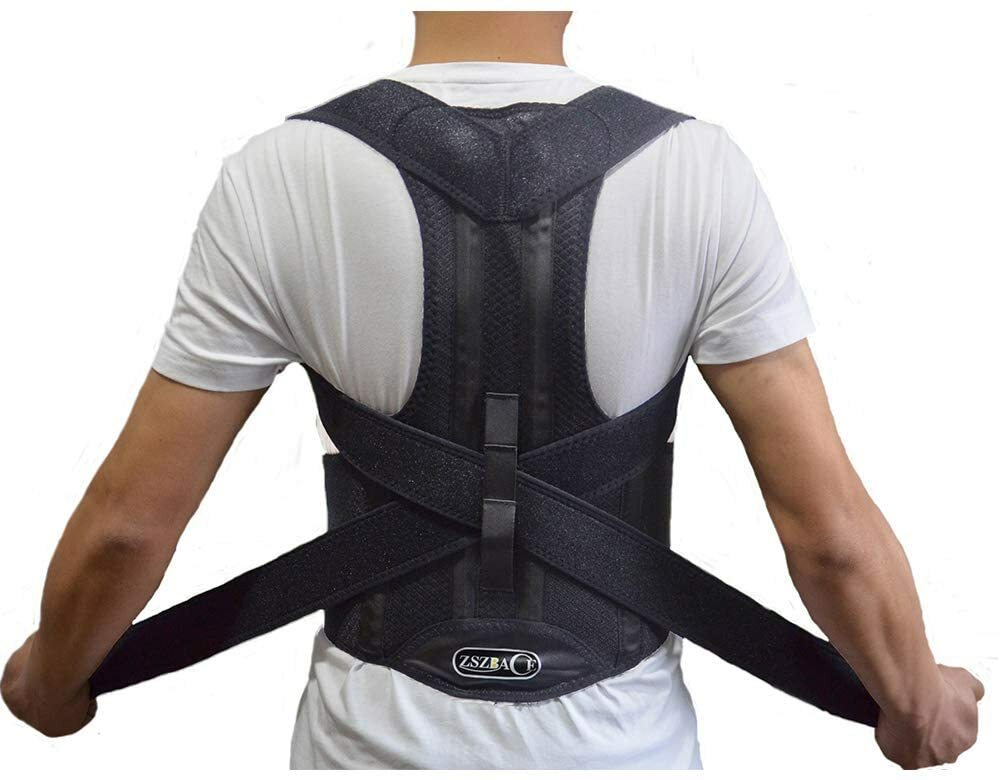 universal posture corrector belt for men & women | adjustable upper back & shoulder support brace | slouch & neck pain relief | breathable & invisible design universal posture corrector belt for men & women | adjustable upper back & shoulder support brace | slouch & neck pain relief | breathable & invisible design