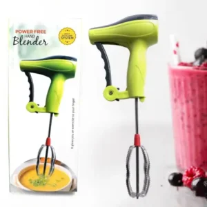 Home Power Free Manual Hand Blender with Stainless Steel Blades, Milk Lassi Maker, Egg Beater Mixer Rawai ( default, Standard )