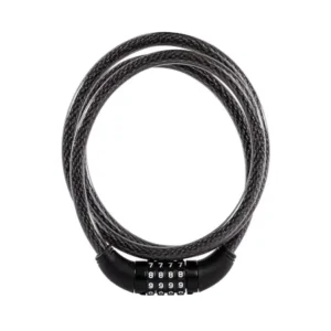 Heavy Duty Multi-Purpose Plastic Combination Lock for Helmet, Bicycles, and More ( default, Standard ).