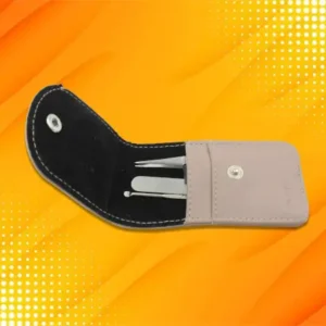 4-in-1 Nail Clipper Kit: Stainless Steel Tools, Manicure Set (Travel Case) ( default, Standard ).